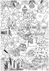 godjul-malarbilder-for-att-skriva-ut-gratis